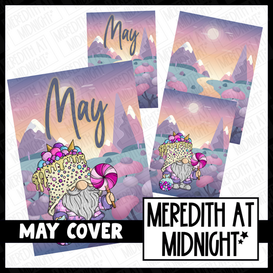 May Cover Page - Clipart