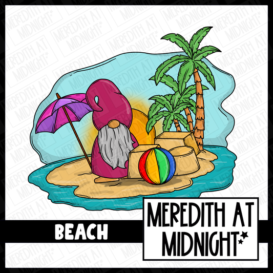 Beach Gonk - Individual Gonk Clipart