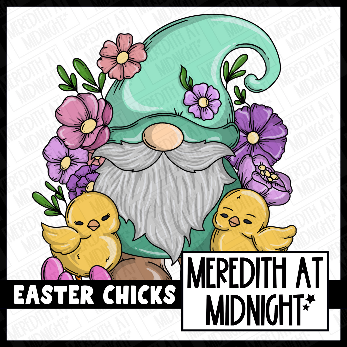 Easter Chick - Individual Gonk Clipart