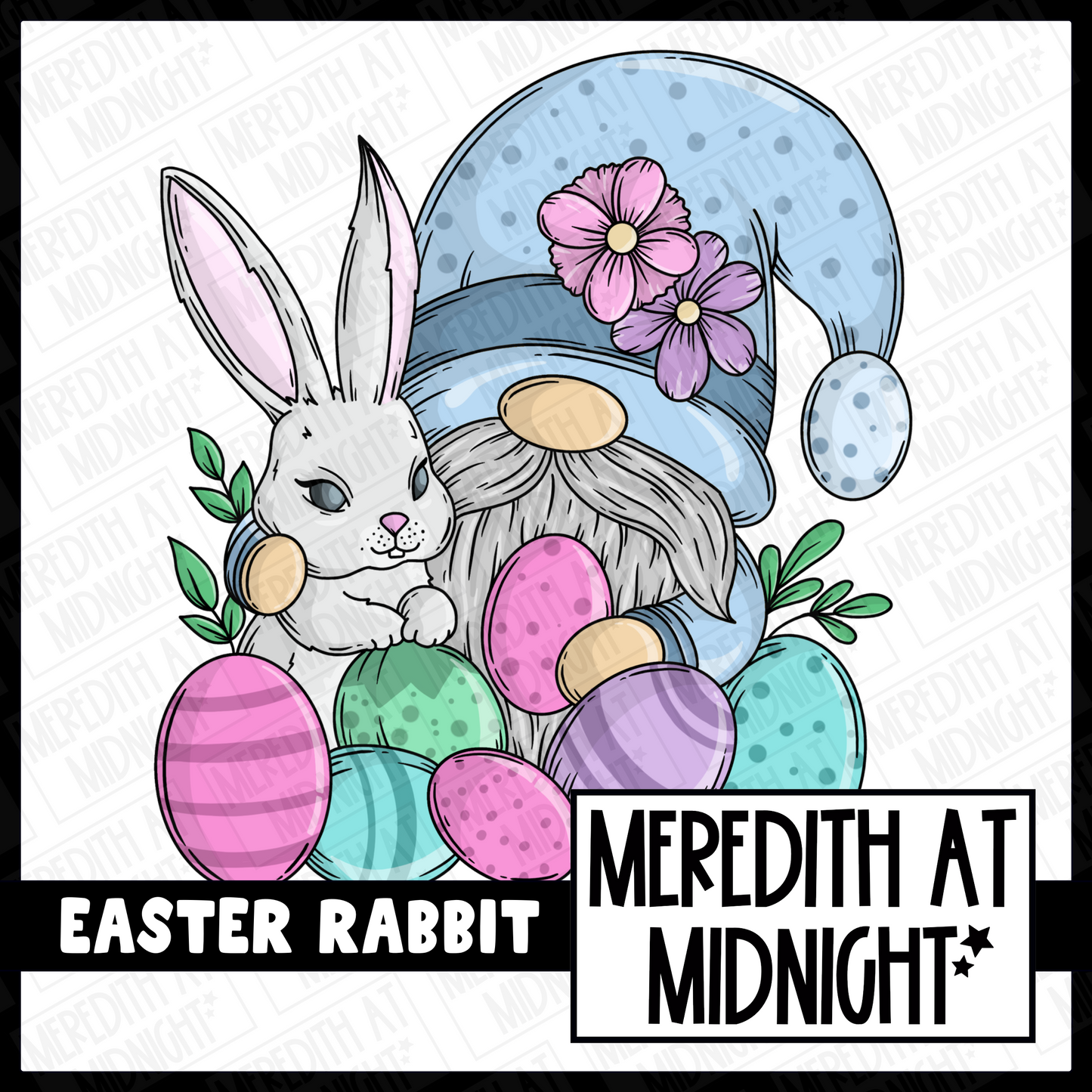 Easter Rabbit - Individual Gonk Clipart