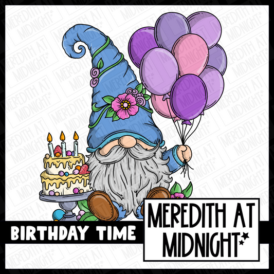 Birthday Time - Individual Gonk Clipart