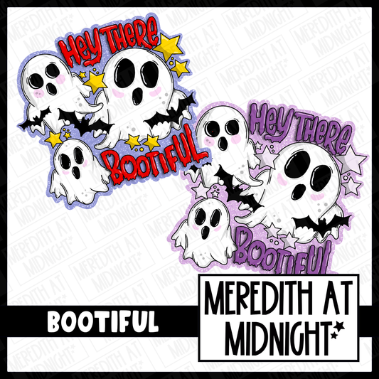 Boo- tiful Halloween quote Ghost Clipart - Instant Download - Cute Ghosts - Commercial use