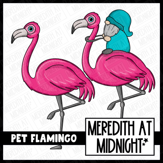 Pet Flamingo, Gonk - Individual Gonk Clipart