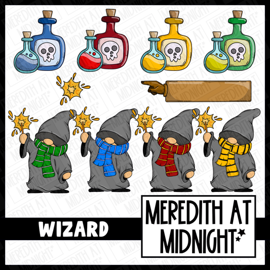 Wizard / Magic Gonks - Individual Gonk Clipart